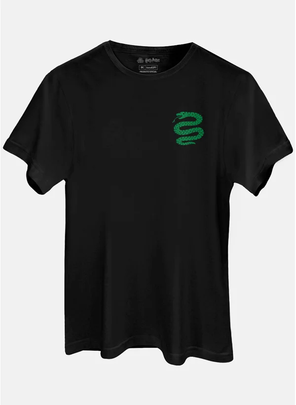 Camiseta Unissex Harry Potter Sonserina - BandUP!