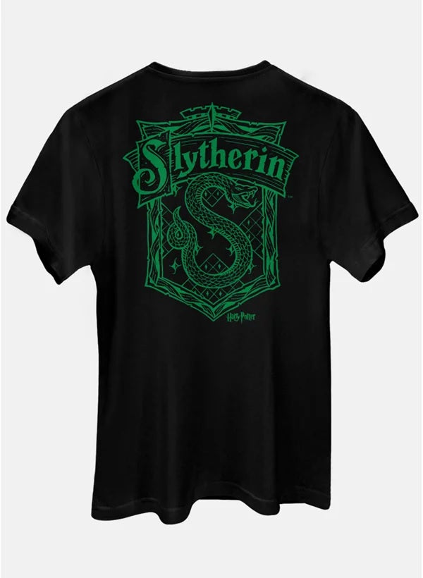 Camiseta Unissex Harry Potter Sonserina - BandUP!