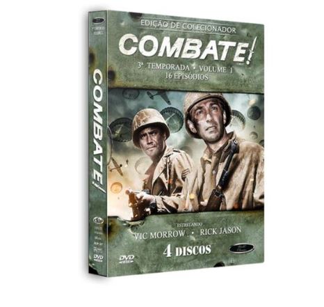 COMBATE! - 3ª TEMPORADA VOLUME 01 - DVD (Cópia)