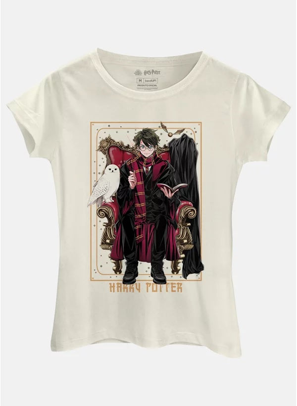 Camiseta Baby Look Harry Potter Anime - BandUP!