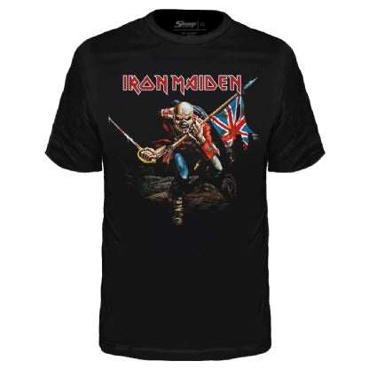 Camiseta Infantil Iron Maiden The Trooper