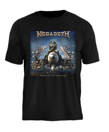 Camiseta Megadeth Warheads On Foreheads