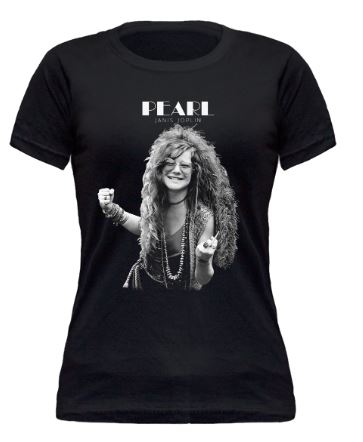 Baby Look Janis Joplin - Janis Joplin Pearl