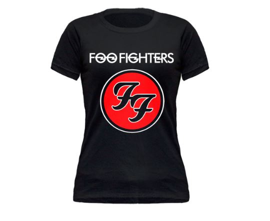 Baby Look Foo Fighters Logo