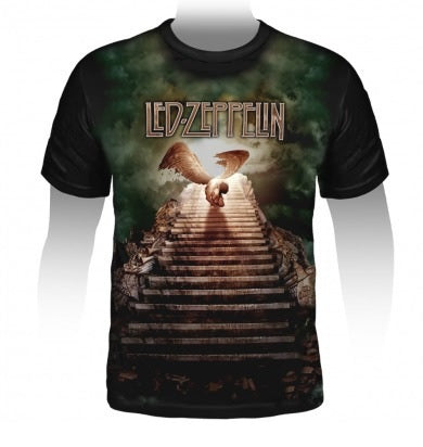 Camiseta Premium Led Zeppelin Starway to Heaven