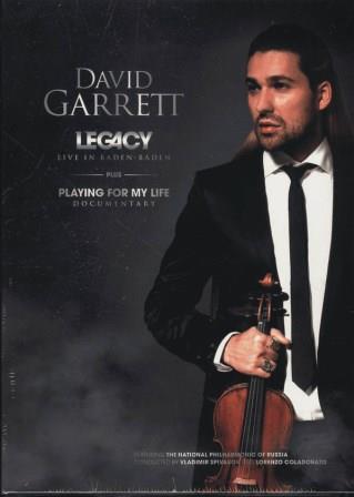 David Garrett: Legacy - DVD