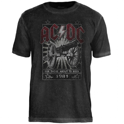 Camiseta Especial AC/DC For Those About to Rock