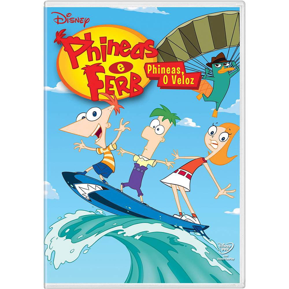Phineas E Ferb - Phineas, O Veloz - DVD