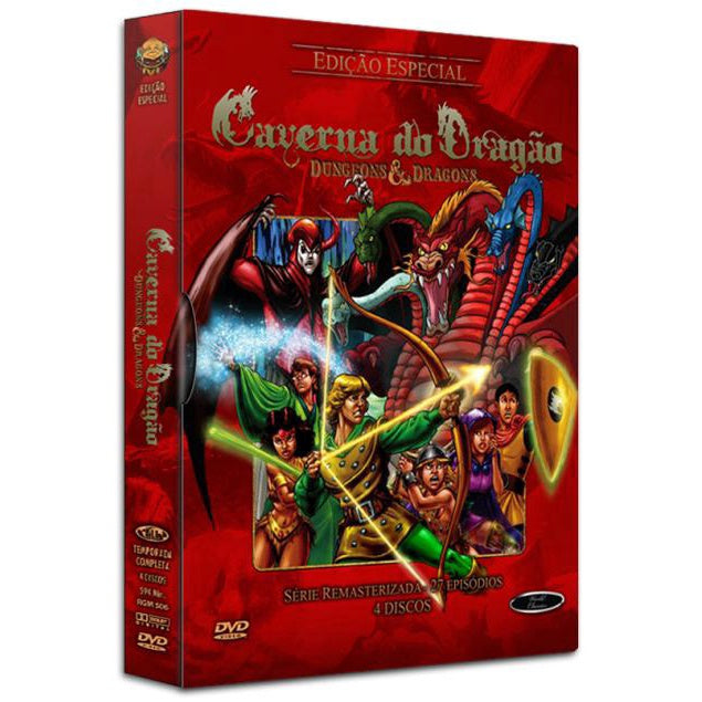 CAVERNA DO DRAGÃO - Edição Especial Completa - DVD