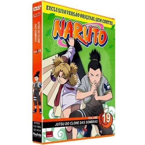 Naruto - Jutsu Do Clone Das Sombras - Volume 19 - DVD