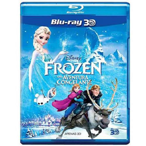 Frozen: Uma Aventura Congelante 3D - Blu Ray