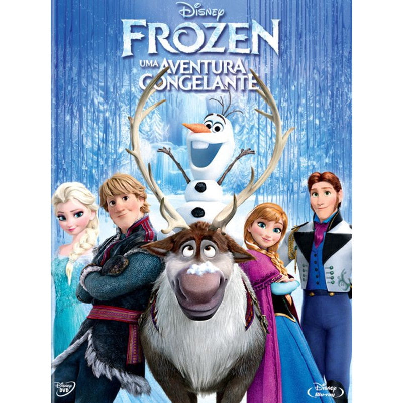Frozen Uma Aventura Congelante - Blu Ray + DVD