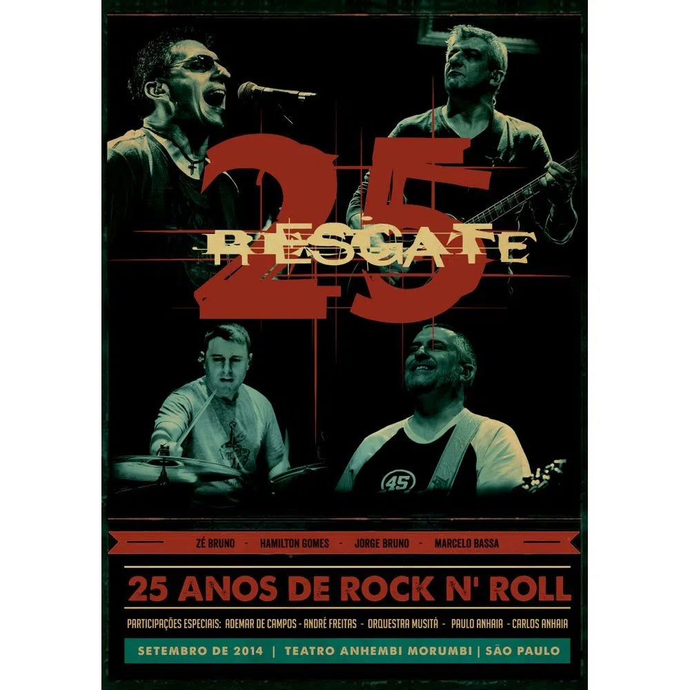 RESGATE 25 ANOS - DVD