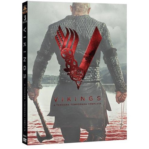 VIKINGS - 3ª TEMPORADA COMPLETA - DVD