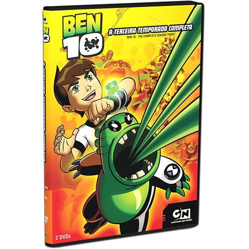 Ben 10 - 3ª Temporada Completa - DVD