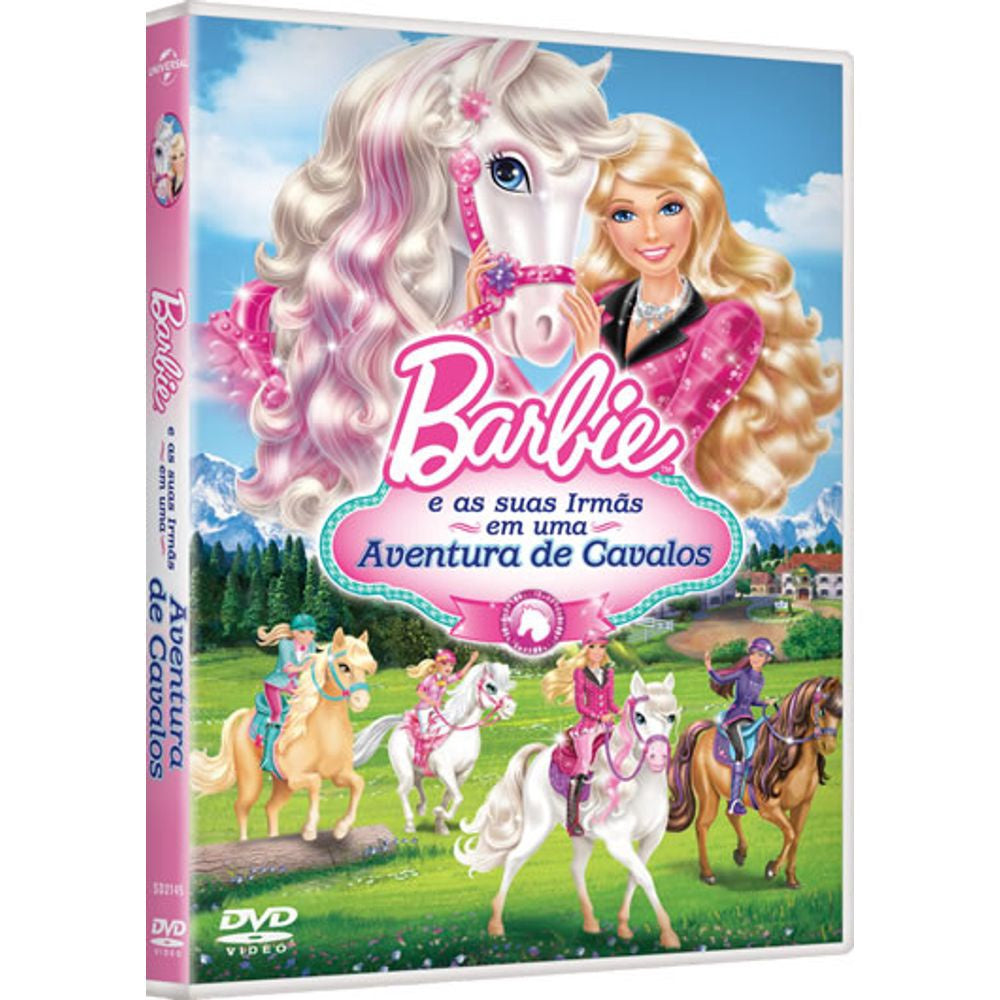 Barbie e as Suas Irmãs em uma Aventura de Cavalos - DVD