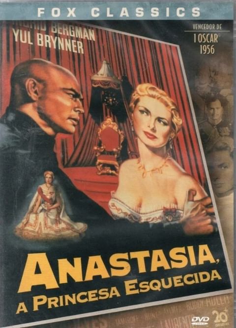 Anastasia - A Princesa Esquecida - 1956 - Dvd Slim