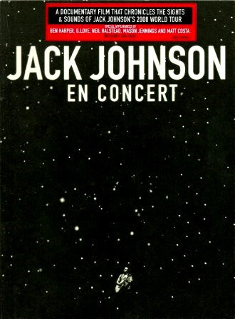 Jack Jhonson en Concert - DVD