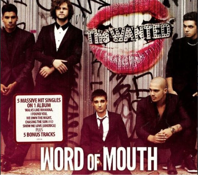 The Wanted – Word Of Mouth CD