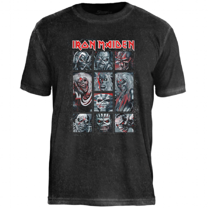 Camiseta Especial Iron Maiden Ten Eddies