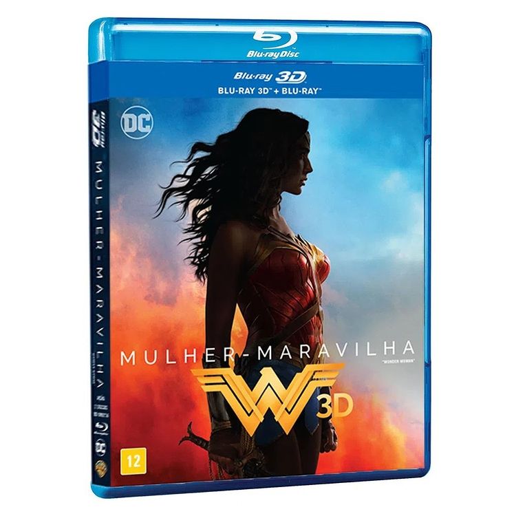 Mulher Maravilha 3D - Blu Ray
