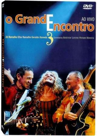 O Grande Encontro: Zé Ramalho, Elba Ramalho, Geraldo Azevedo - DVD