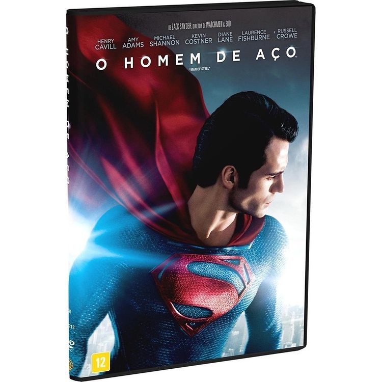 O HOMEM DE AÇO - SuperMan - DVD