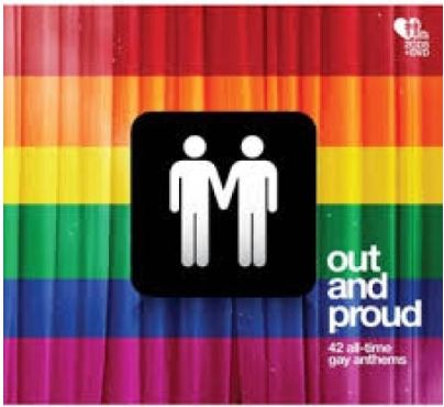 Out And Proud 42 All Time 3 DISCOS  CD+ DVD