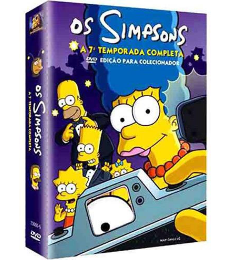 Os Simpsons - A 7ªTemporada Completa - 4 Discos - DVD