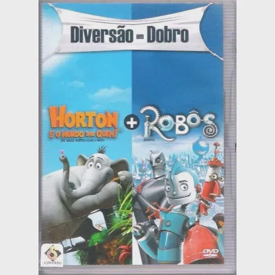 Horton e o Mundo Dos Quem! + Rôbos - DVD