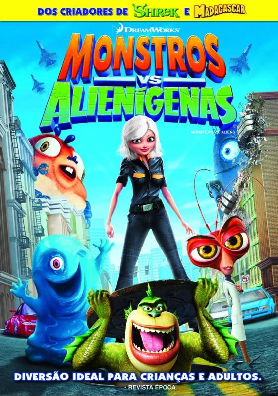 Monstros vs Alienígenas - DVD