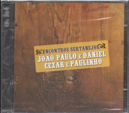 Encontros Sertanejos - João Paulo e Daniel, Cezar e Paulinho - CD Duplo