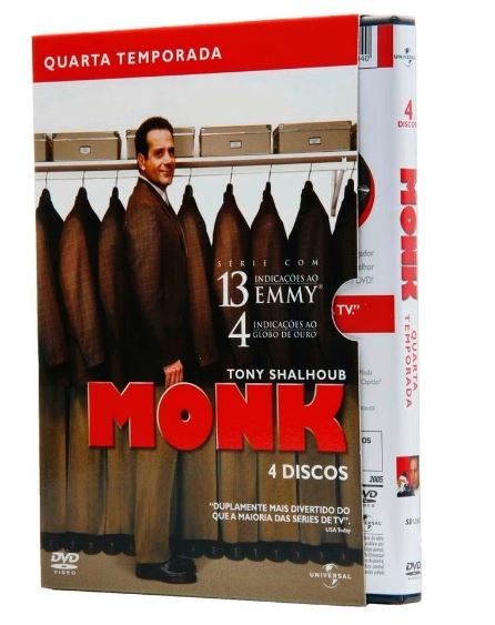 Monk - A Quarta Temporada - DVD