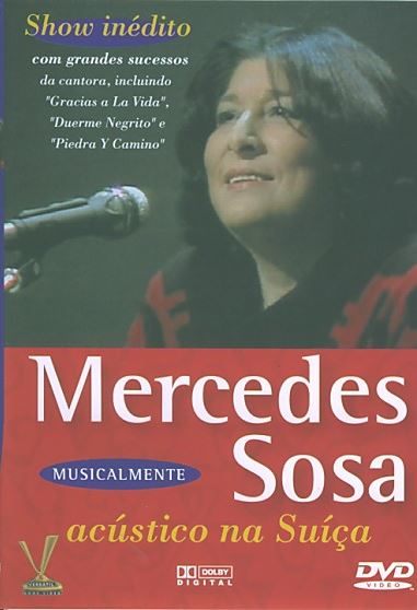 Mercedes Sosa: Musicalmente, Acústico na Suiça - DVD