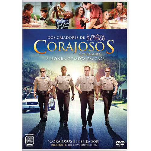 Corajosos: A Honra Começa em Casa - DVD