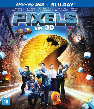 Pixels - Blu Ray 3D + Blu Ray