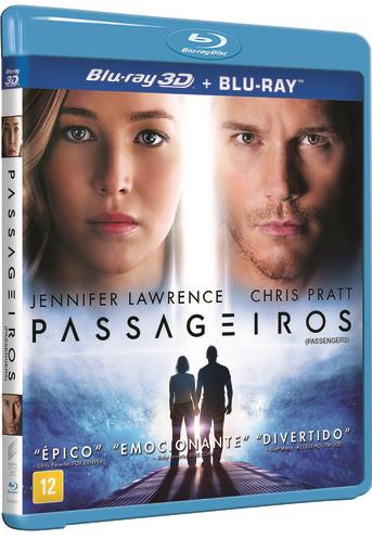 Passageiros - Blu Ray + Blu Ray 3D