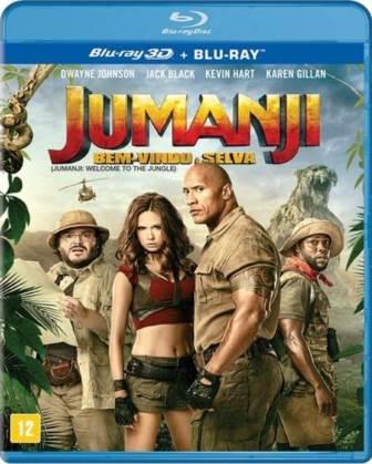 Jumanji: Bem Vindo a Selva - Blu Ray 3D