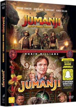 Coleção Jumanji - Jumanji: Bem-vindo a Selva/Jumanji (1996) - DVD