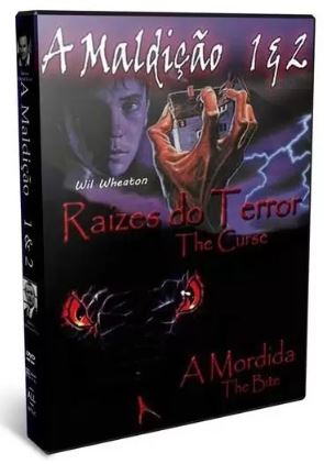 A Maldição 1 e 2 - Raizes do Terror + A Mordida - DVD