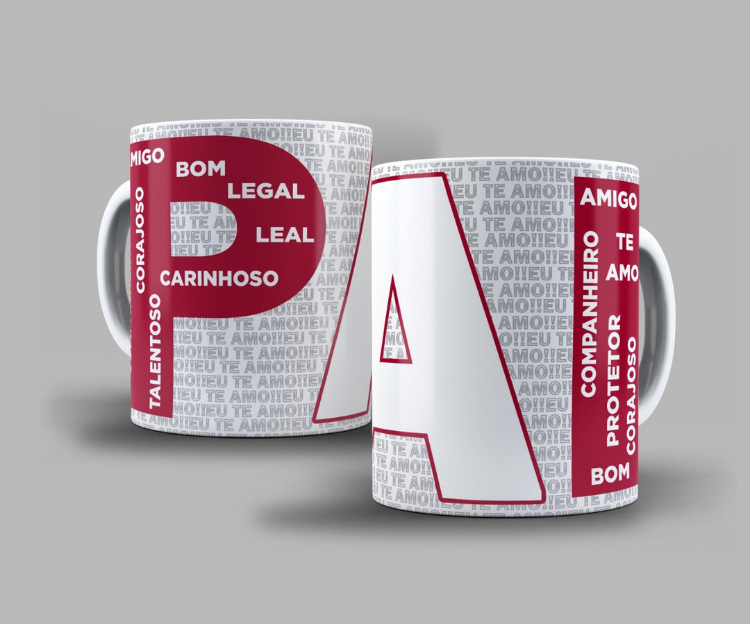 Caneca Personalizada 325ml - PAI