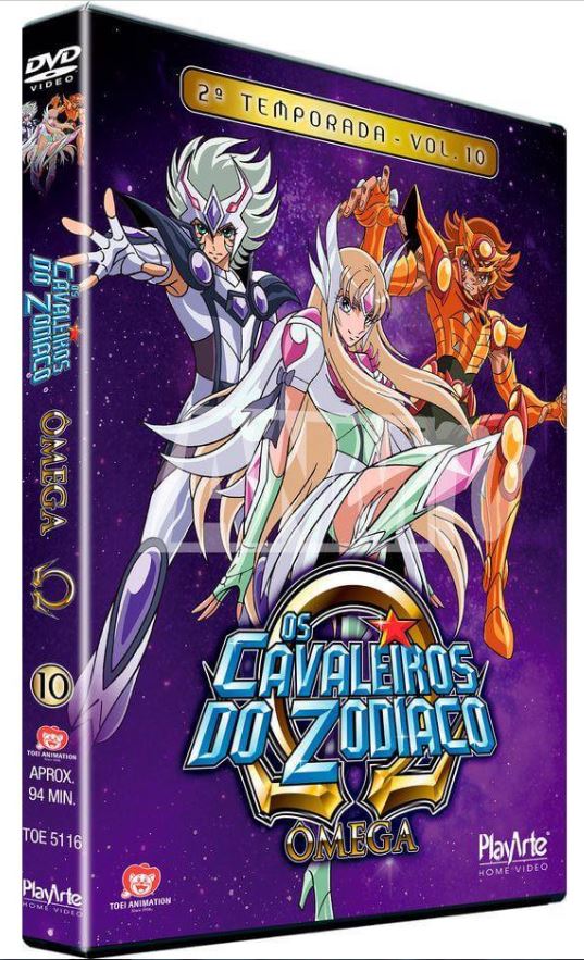 Os Cavaleiros do Zodíaco - Ômega, 2ªTemporada, Vol.10 - DVD