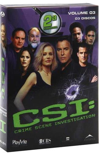 Crime Scene Investigation - 2ª Temporada - Vol. 3 - DVD
