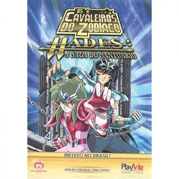 Os Cavaleiros do Zodíaco: Hades - A Saga do Santuário Vol.3 - DVD