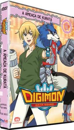 Digimon Data Squad: A Ameaça de Kurata - DVD