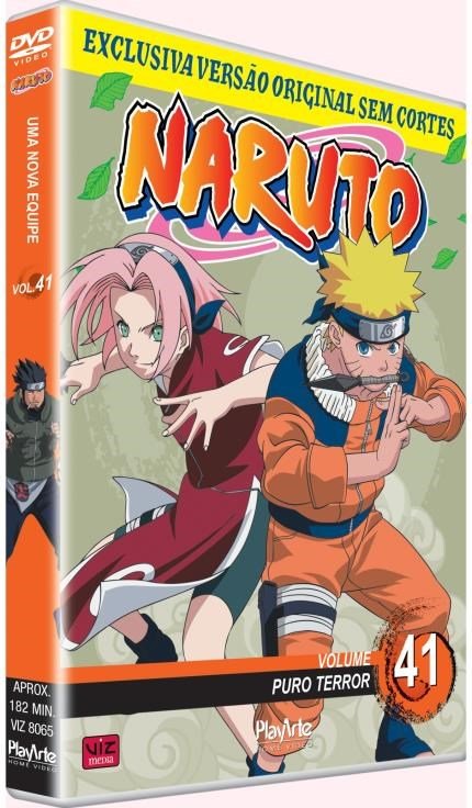 Naruto - Puro Terror - Volume 41 - DVD