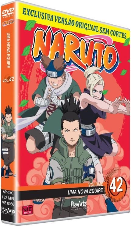Naruto - Uma Nova Equipe - Volume 42 - DVD