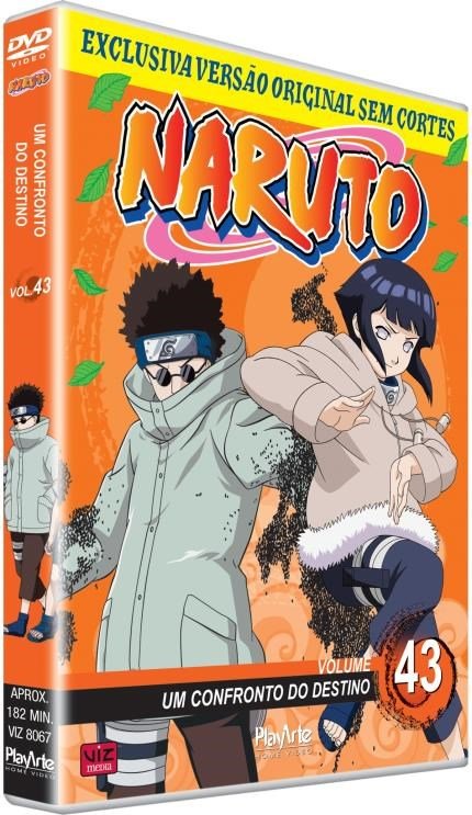 Naruto - Um Confronto do Destino - Volume 43 - DVD
