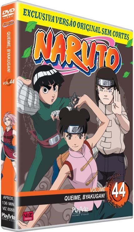 Naruto - Queime, Byakugan - Volume 44 - DVD