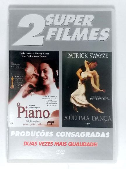 2 Super Filmes: O Piano + A Última Dança - DVD